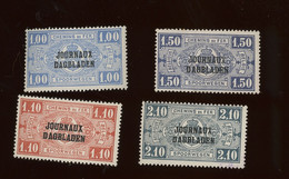 Journaux 37-40 Renommés      Cote (charnière) 32,50 € - Dagbladzegels [JO]