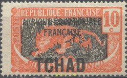 659687 HINGED CHAD 1925 SERIE BASICA - Used Stamps