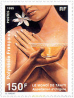 43655 MNH POLINESIA FRANCESA 1995 EL MONOI DE TAHITI - Usati