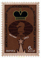30747 MNH UNION SOVIETICA 1982 CAMPEONATO DEL MUNDO DE AJEDREZ MASCULINO - Collections