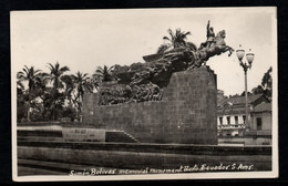 011- ECUADOR - 1960's- MONUMENT TO BOLIVAR IN QUITO - Colombie