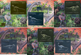 100435 MNH GUYANA 1994 FAUNA PREHISTORICA DEL PERIODO JURASICO - Guyana (1966-...)