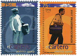 50517 MNH ARGENTINA 1998 AMERICA-UPAEP 1997 - EL CARTERO - Used Stamps