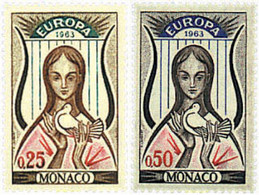 62086 MNH MONACO 1963 EUROPA CEPT - Autres & Non Classés
