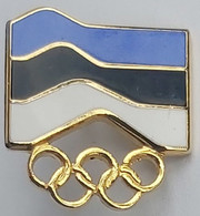 National Olympic Committee NOC Estonia PIN A12/3 - Jeux Olympiques