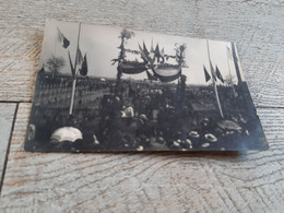 Carte Photo Machelen Bénédiction Du Cimetière Français 12 Aout 1919 Guerre Ww1 Belgique - Machelen