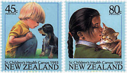 46648 MNH NUEVA ZELANDA 1993 PRO SALUD DE LA INFANCIA - Abarten Und Kuriositäten