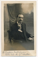 Photographie Ancienne Photo Portrait D'un Artiste Angevin Gustave Krégersman Alto Solo Photo Laurioux Angers - Geïdentificeerde Personen