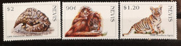 Nevis 1998 Bedrohte Tiere 6v Davon Die Drei Säugetiere ** Mammals Im Angebot - America (Other)