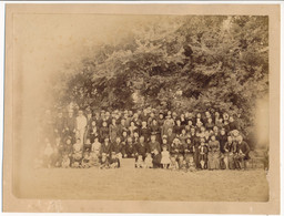 Photographie Ancienne - Photo Groupe Membres Des Prévoyants De L'Avenir Anjou Maine Et Loire Angers Jean Jaurès - Persone Identificate