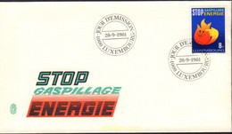 406766 MNH LUXEMBURGO 1981 AHORRO DE ENERGIA - Protection De L'environnement & Climat