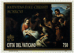 30707 MNH VATICANO 1996 NAVIDAD - Gebruikt