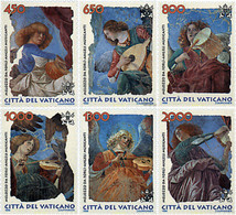 30742 MNH VATICANO 1998 PINTURAS DE MELOZZO DA FORLI (1438-1494) - Used Stamps