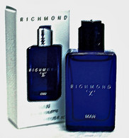 MINI JOHN RICHMOND "X" MAN  Eau De Toilette 4,5ml With Box - Miniaturen Flesjes Heer (met Doos)