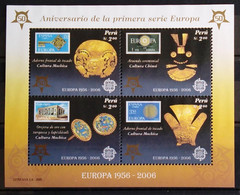 EUROPA 2006 - PEROU          Les 50 Ans Du 1° Timbre EUROPA             B.F 30              NEUF** - 2006