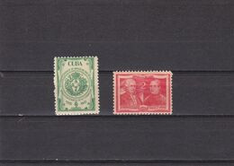 Cuba Nº 285 Al 286 - Unused Stamps