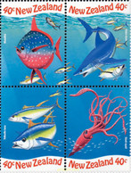 680798 MNH NUEVA ZELANDA 1998 FAUNA MARINA - Variétés Et Curiosités