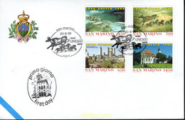 25148 MNH SAN MARINO 1996 50 ANIVERSARIO DE LA UNESCO - Gebraucht