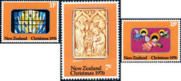 25999 MNH NUEVA ZELANDA 1976 NAVIDAD - Abarten Und Kuriositäten