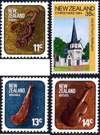 173261 MNH NUEVA ZELANDA 1976 INSTRUMENTOS DE MUSICA - Abarten Und Kuriositäten