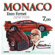 49057 MNH MONACO 1998 CENTENARIO DE ENZO FERRARI - Otros & Sin Clasificación