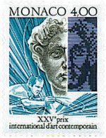 32509 MNH MONACO 1991 25 PREMIO INTERNACIONAL DE ARTE CONTEMPORANEO - Altri & Non Classificati