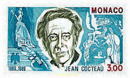 76913 MNH MONACO 1989 CENTENARIO DEL NACIMIENTO DE JEAN COCTEAU - Otros & Sin Clasificación