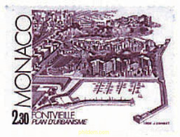 227783 MNH MONACO 1982 FONTVIEILLE. NUEVO BARRIO DEL PRINCIPADO - Otros & Sin Clasificación