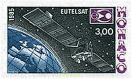 67788 MNH MONACO 1985 ORGANIZACION EUROPEA DE TELECOMUNICACIONES POR SATELITE - Otros & Sin Clasificación