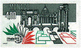 32705 MNH MONACO 1985 ITALIA 85. EXPOSICION FILATELICA INTERNACIONAL - Andere & Zonder Classificatie