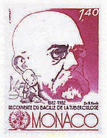 32930 MNH MONACO 1982 CENTENARIO DEL DESCUBRIMIENTO DEL BACILO DE LA TUBERCULOSIS - Other & Unclassified