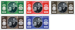 32546 MNH MONACO 1981 25 ANIVERSARIO DE LA BODA PRINCIPESCA - Autres & Non Classés