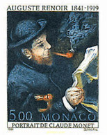 32587 MNH MONACO 1991 150 ANIVERSARIO DEL NACIMIENTO DE AUGUSTE RENOIR - Andere & Zonder Classificatie