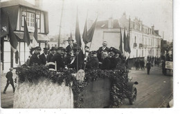 T.B. Carte Photo Animée " Fête Des Vendanges 16/10/1927 " - Défilé De Chars , Lieu à Déterminer - Carnaval