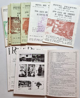 Lot 12 Catalogues Ventes/Enchères De Cartes Postales Anciennes à ROUEN Régionalisme (illustrations)1978-1981 CP /R108 - Livres & Catalogues
