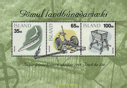 66935 MNH ISLANDIA 1998 MAQUINARIA AGRICOLA ANTIGUA - Lots & Serien