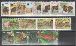 Lotto WWF - Animali           (g8900) - Vrac (max 999 Timbres)