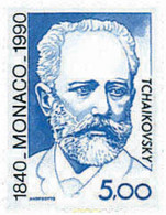 34831 MNH MONACO 1990 150 ANIVERSARIO DEL NACIMIENTO DE P.J. TCHAIKOVSKI - Otros & Sin Clasificación