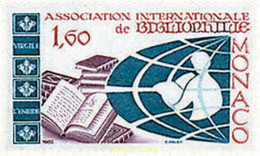 32676 MNH MONACO 1982 ASOCIACION INTERNACIONAL DE BIBLIOFILIA EN MONTECARLO - Otros & Sin Clasificación