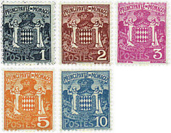 34698 HINGED MONACO 1924 ESCUDOS - Sonstige & Ohne Zuordnung