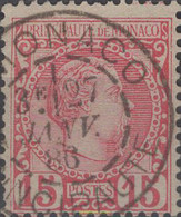 642475 USED MONACO 1891 PRINCIPE ALBERTO I - Andere & Zonder Classificatie