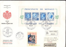 408948 MNH MONACO 1985 CENTENARIO DEL PRIMER SELLO DE MONACO - Other & Unclassified