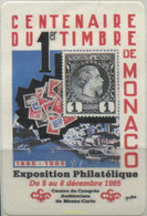 673270 MNH MONACO 1985 CENTENARIO DEL PRIMER SELLO DE MONACO - Otros & Sin Clasificación