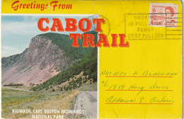 Souvenir Folder Of Greetings From Cabot Trail, Cape Breton, Nova Scotia - Cape Breton