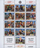 277387 MNH MONACO 1997 700 ANIVERSARIO DE LA DINASTIA GRIMALDI - Autres & Non Classés