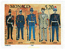 226958 MNH MONACO 1997 COMPAÑIA DE CARABINEROS DEL PRINCIPE RAINIERO III - Otros & Sin Clasificación