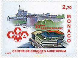 46423 MNH MONACO 1999 20 ANIVERSARIO DEL CENTRO DE CONGRESOS - Otros & Sin Clasificación