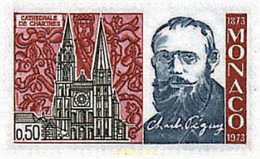 32431 MNH MONACO 1973 CENTENARIO DEL NACIMIENTO DE CHARLES PEGUY - Otros & Sin Clasificación