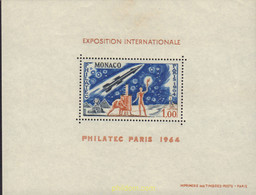 576213 MNH MONACO 1964 PHILATEC. EXPOSICION FILATELICA INTERNACIONAL - Other & Unclassified