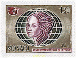 32560 MNH MONACO 1975 AÑO INTERNACIONAL DE LA MUJER - Andere & Zonder Classificatie